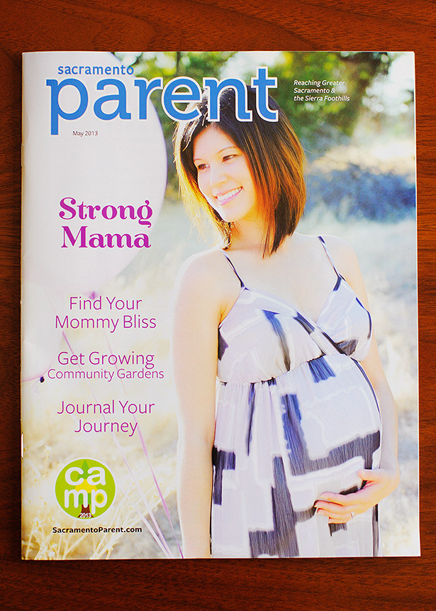 published maternity issue sacramento parent magazine 2013