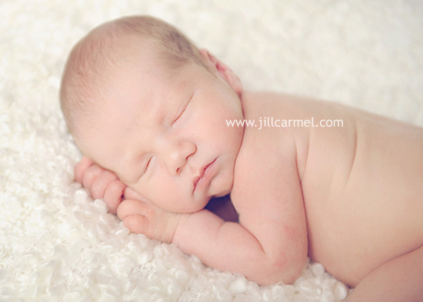 can it get much more soft and cozy for this picture of a newborn?