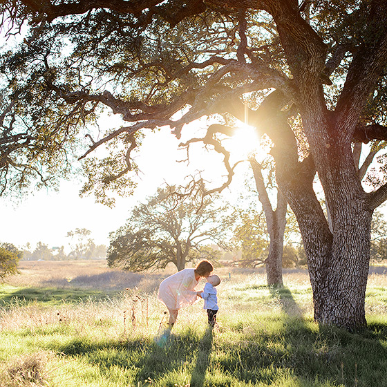sunset fields are perfect for maternity sessions