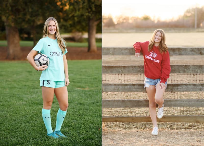 wear your soccer uniform or college sweater for your fun personality outfit
